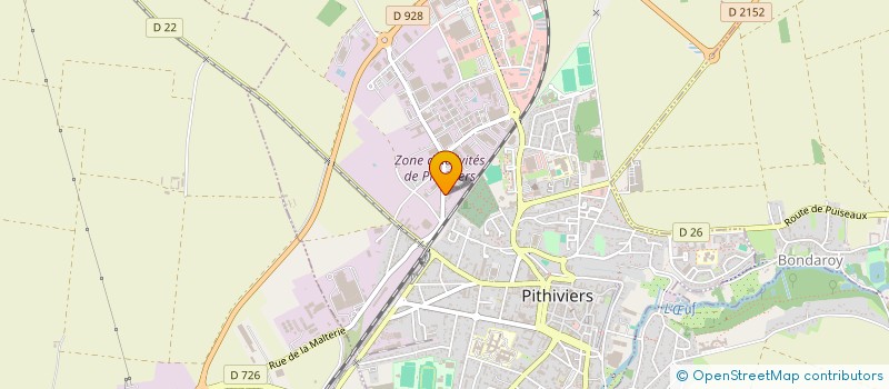 localisation de l'entreprise ASSOCIATION PATRIMOINE ET CULTUREL FRANCO MAROCAIN à PITHIVIERS
