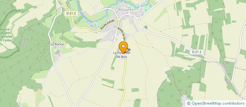 localisation de l'entreprise ASSOCIATION PATRIMOINE ET PARTAGE à ROUVRES
