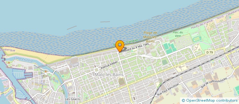 localisation de l'entreprise ASSOCIATION PATRISO EVENTS à DUNKERQUE
