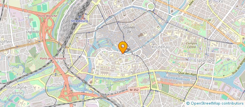 localisation de l'entreprise ASSOCIATION PATRONAGE SAINT LOUIS  STRASBOURG