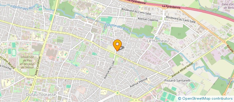 localisation de l'entreprise ASSOCIATION PAU ETHIQUE à PAU