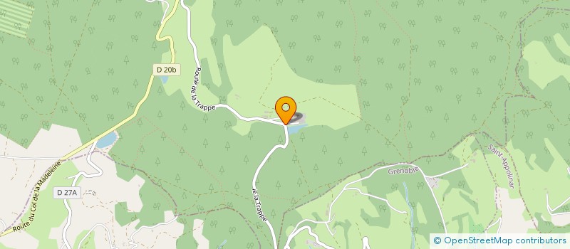 localisation de l'entreprise ASSOCIATION PAUL ELIE  ROYBON