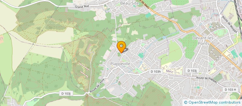 localisation de l'entreprise ASSOCIATION PAUVRE ENFANT DE JESUS  PLAPPEVILLE