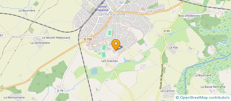 localisation de l'entreprise ASSOCIATION PAZ A PAS à SAINTE-PAZANNE
