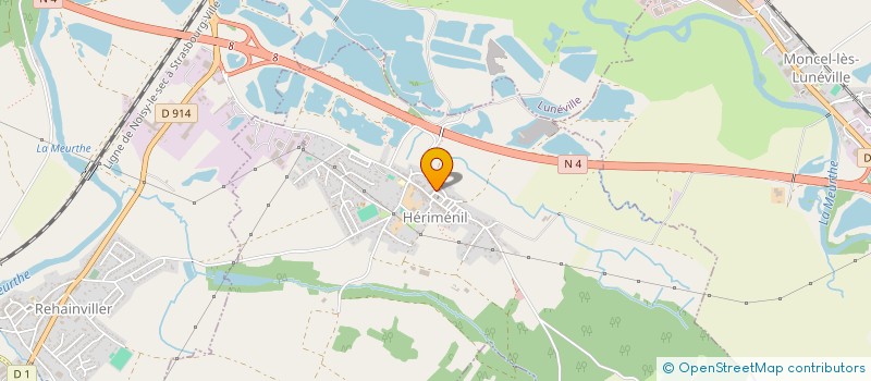 localisation de l'entreprise ASSOCIATION PECHE HERIMENIL  HERIMENIL