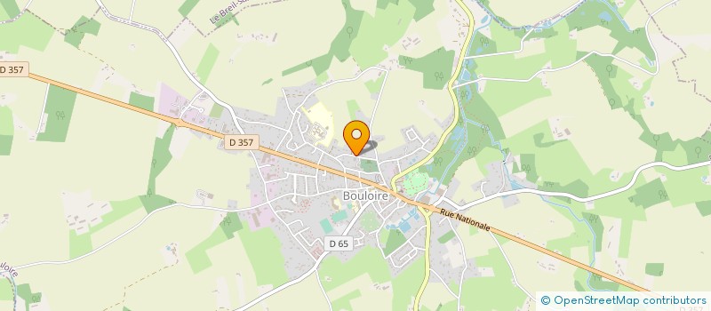 localisation de l'entreprise ASSOCIATION PECHE LOISIRS BILURIENNE (APLB) à BOULOIRE