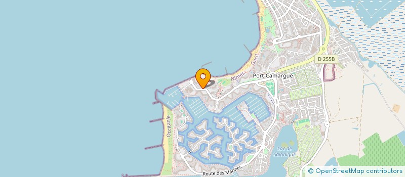 localisation de l'entreprise ASSOCIATION PECHE PLAISANCE 30  LE GRAU DU ROI