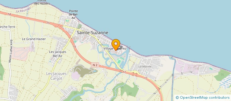 localisation de l'entreprise ASSOCIATION PECHEURS DE BICHIQUES DE SAINTE-SUZANNE  SAINTE-SUZANNE