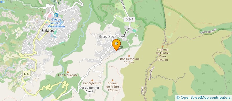 localisation de l'entreprise ASSOCIATION PEDAGOGIQUE ET EXPERIMENTALE VITICOLE, VINICOLE ET AGRICOLE  CILAOS