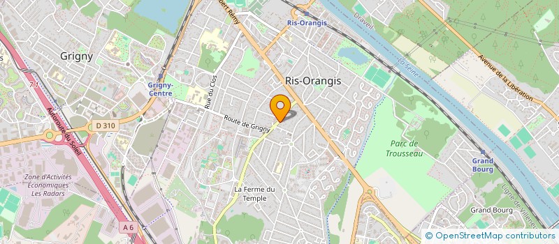localisation de l'entreprise ASSOCIATION PEEP RIS ORANGIS à RIS-ORANGIS