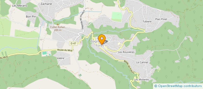 localisation de l'entreprise ASSOCIATION PEINDRE A BAGNOLS à BAGNOLS-EN-FORET