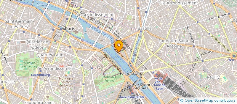 localisation de l'entreprise ASSOCIATION PEINTRES ETUDIANTS MEDECINS  PARIS