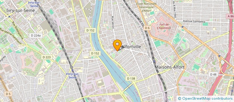 localisation de l'entreprise ASSOCIATION PENC MI à ALFORTVILLE