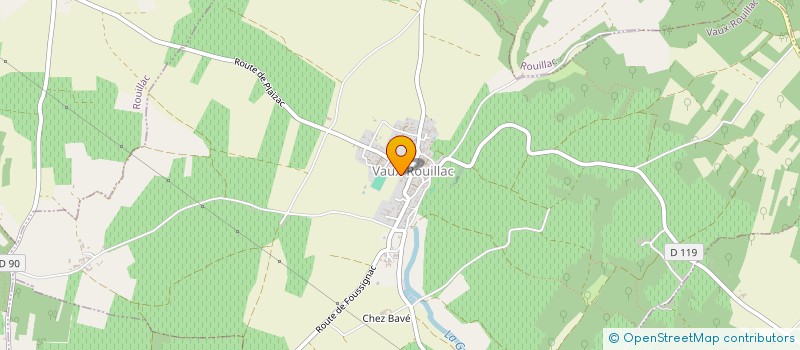 localisation de l'entreprise ASSOCIATION PERI ET POST SCOLAIRE DE VAUX ROUILLAC à VAUX-ROUILLAC