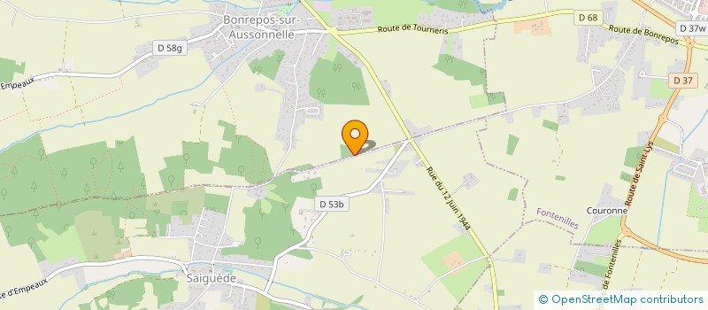 localisation de l'entreprise ASSOCIATION PERISCOLAIRE à SAINTE-FOY-DE-PEYROLIERES