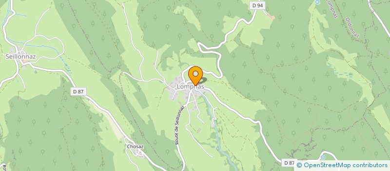 localisation de l'entreprise ASSOCIATION PERISCOLAIRE DE LOMPNAS  LOMPNAS