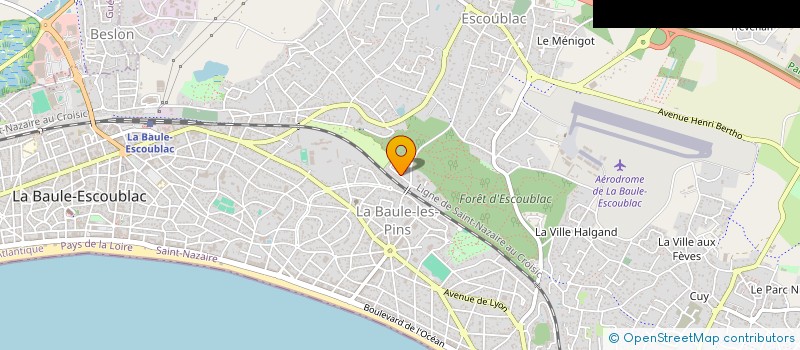 localisation de l'entreprise ASSOCIATION PERISCOLAIRE LA BAULE à LA BAULE-ESCOUBLAC