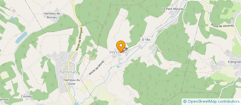 localisation de l'entreprise ASSOCIATION PERISCOLAIRE LE P'TIT PLUS  LEYRIEU