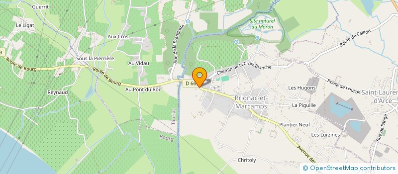 localisation de l'entreprise ASSOCIATION PERMIS DE JOUER  TAURIAC