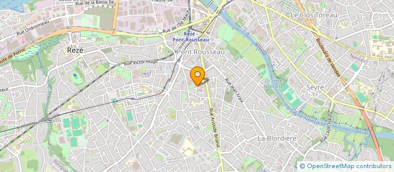 localisation de l'entreprise ASSOCIATION PERSISTANCES  REZE