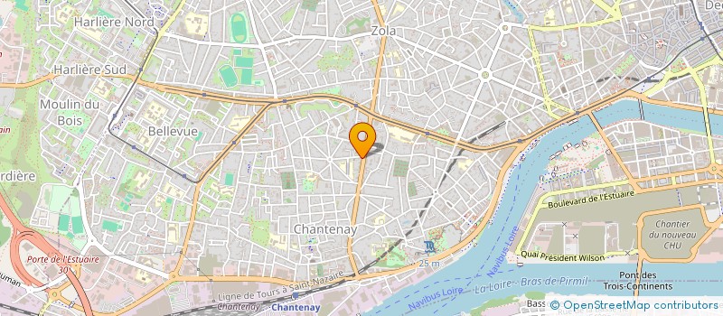 localisation de l'entreprise ASSOCIATION PERSONA à NANTES