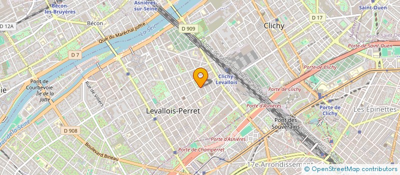 localisation de l'entreprise ASSOCIATION PERSONAL COACH à LEVALLOIS-PERRET