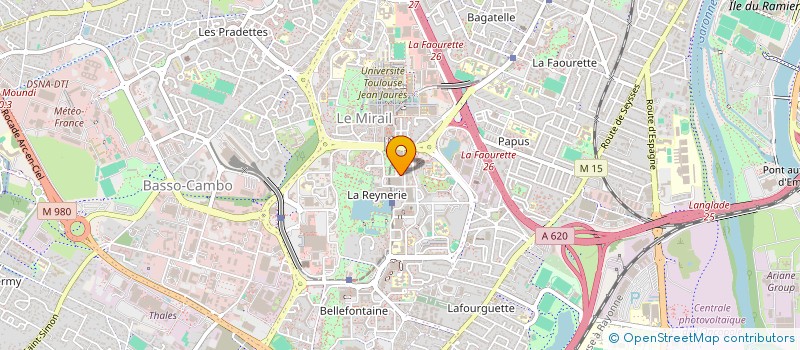 localisation de l'entreprise ASSOCIATION PERSPECTIVE D AILLEURS ( AP'A ) à TOULOUSE