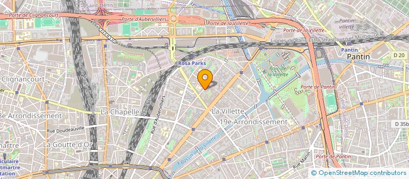 localisation de l'entreprise ASSOCIATION PESTAC  PARIS