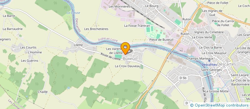 localisation de l'entreprise ASSOCIATION PETANQUE DE BUXEUIL (A.P.B.) à BUXEUIL