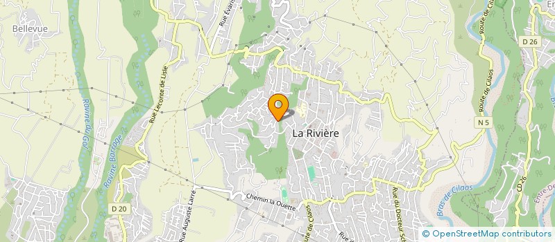 localisation de l'entreprise ASSOCIATION PETANQUE LOISIRS DU GOL LES HAUTS  SAINT-LOUIS