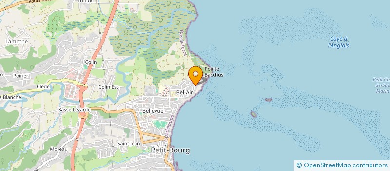 localisation de l'entreprise ASSOCIATION PETIT BOURG PASSION MER  PETIT-BOURG