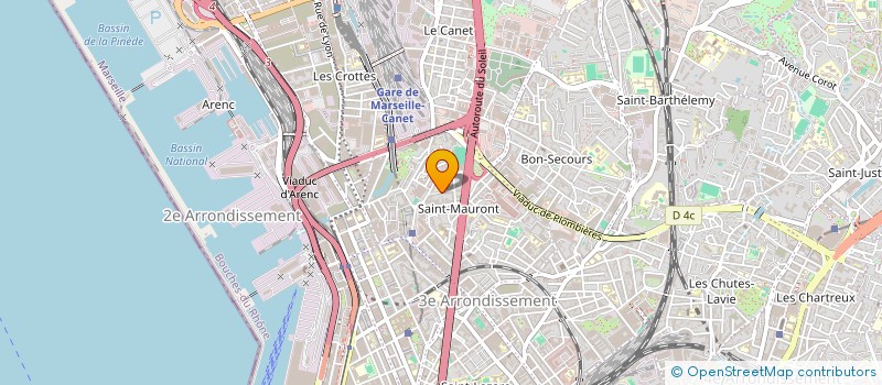localisation de l'entreprise ASSOCIATION PETIT BRESIL à MARSEILLE