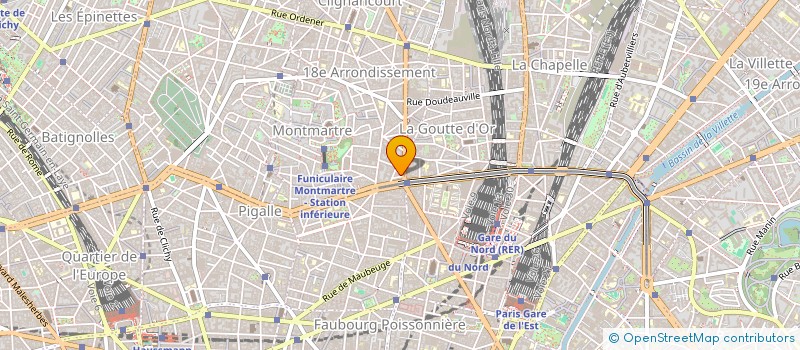 localisation de l'entreprise ASSOCIATION PETIT PRINCE  PARIS