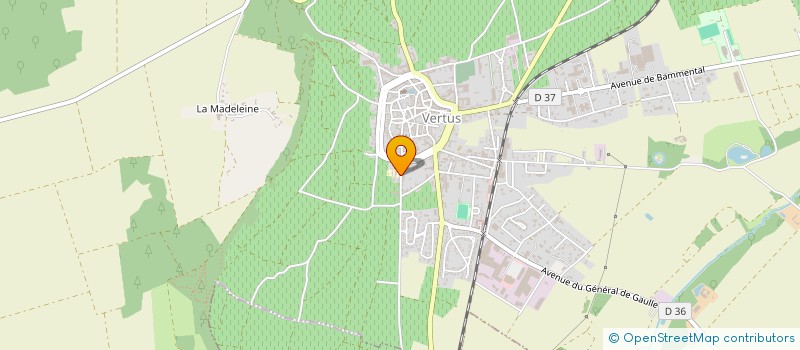 localisation de l'entreprise ASSOCIATION PETITE ENFANCE VERTUSIENNE à BLANCS-COTEAUX