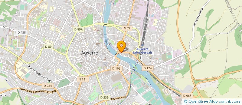 localisation de l'entreprise ASSOCIATION PETITE NATURE à AUXERRE