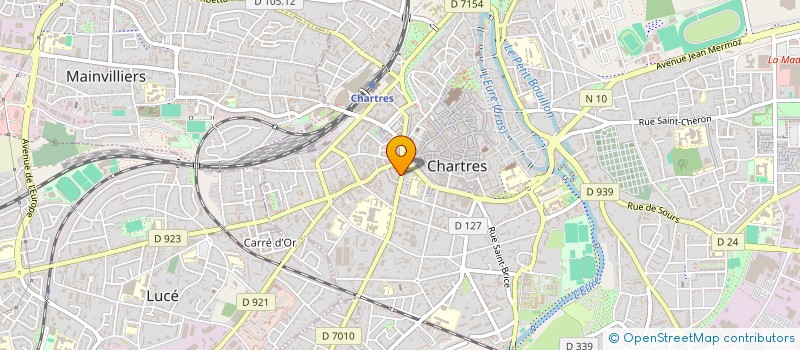 localisation de l'entreprise ASSOCIATION PETITES CITES DE CARACTERE D'EURE-ET-LOIR à CHARTRES