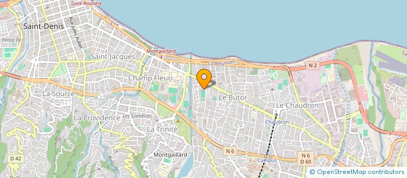 localisation de l'entreprise ASSOCIATION PEUPLE SOLIDAIRE à SAINT-DENIS