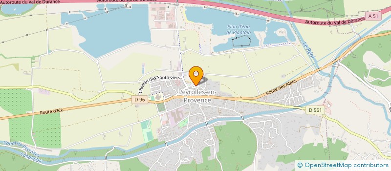 localisation de l'entreprise ASSOCIATION PEYROLLES RETRO  PEYROLLES-EN-PROVENCE