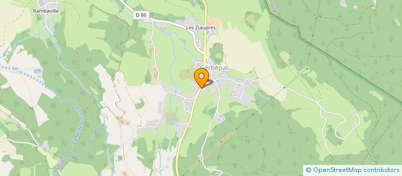 localisation de l'entreprise ASSOCIATION PG TRIATHLON  GERBEPAL