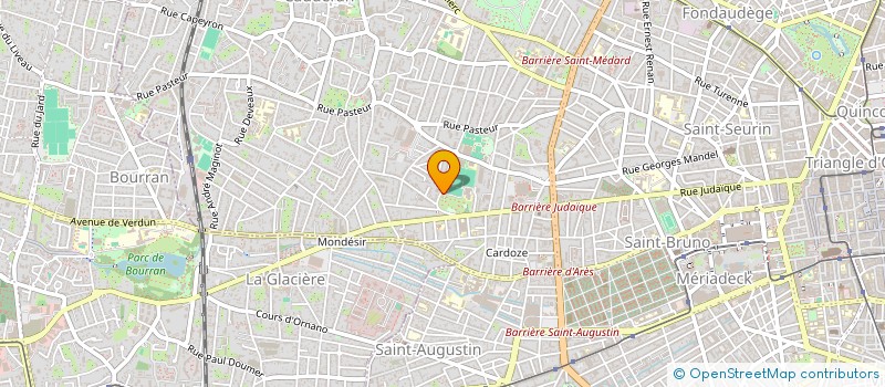 localisation de l'entreprise ASSOCIATION PHENIX ECOUTE ET PAROLES  BORDEAUX