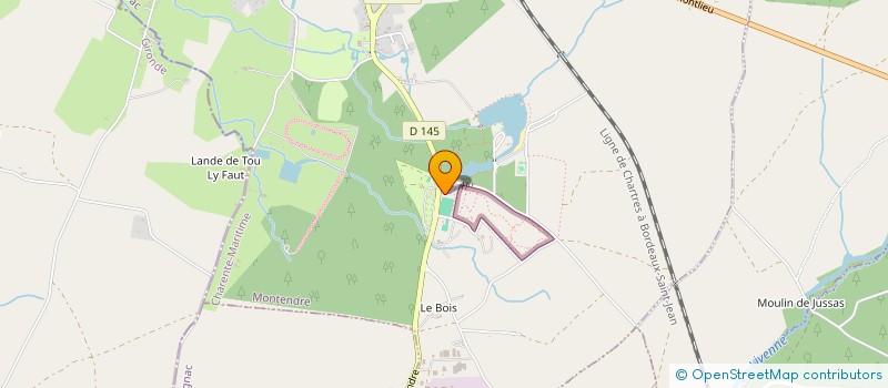 localisation de l'entreprise ASSOCIATION PHENIX MUSIQUES  MONTENDRE