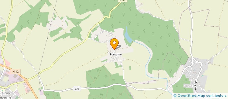 localisation de l'entreprise ASSOCIATION PHILANTHROPIQUE SAINT LOUIS  LA MADELEINE-DE-NONANCOURT