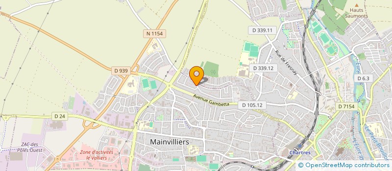 localisation de l'entreprise ASSOCIATION PHILATELIQUE DE LUCE à MAINVILLIERS