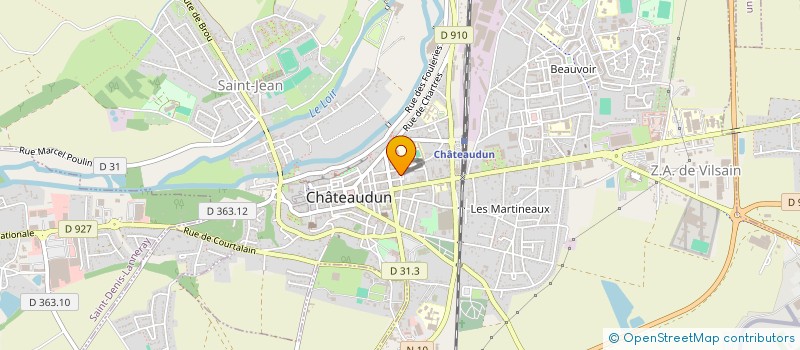 localisation de l'entreprise ASSOCIATION PHILATELIQUE DUNOISE à CHATEAUDUN