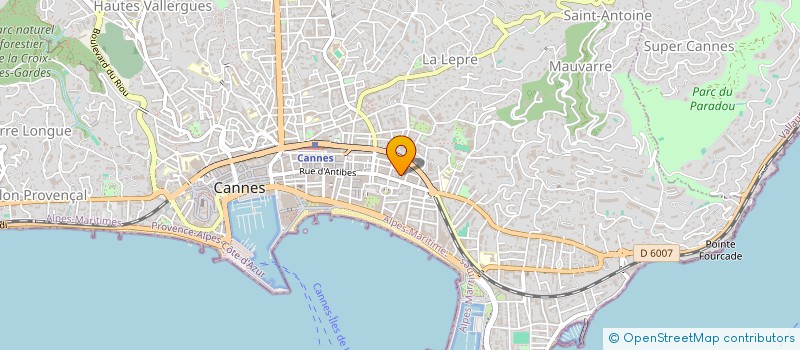 localisation de l'entreprise ASSOCIATION PHILATELIQUE ET CARTOPHILE DE CANNES à CANNES