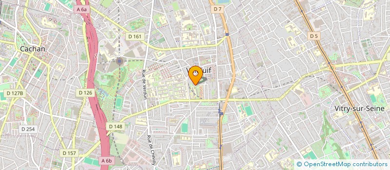 localisation de l'entreprise ASSOCIATION PHILATELIQUE ET TELECARTISTE DE VILLEJUIF à VILLEJUIF