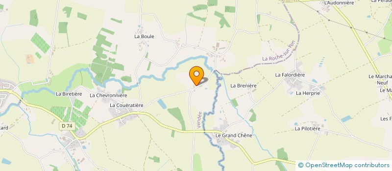 localisation de l'entreprise ASSOCIATION PHILBERTINE D'ATTELAGE  SAINT-PHILBERT-DE-BOUAINE