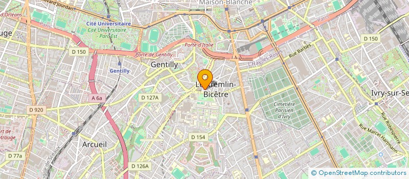 localisation de l'entreprise ASSOCIATION PHOBIE SCOLAIRE  REIMS