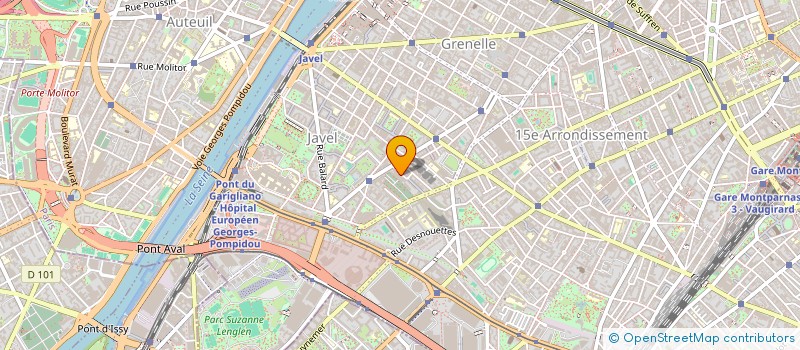localisation de l'entreprise ASSOCIATION PI à PARIS