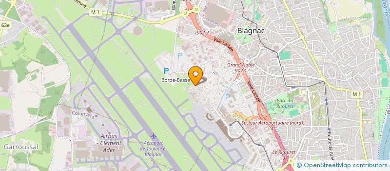 localisation de l'entreprise ASSOCIATION PIART2SON à BLAGNAC